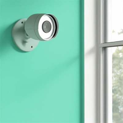 Albuquerque vivint camera facing a window